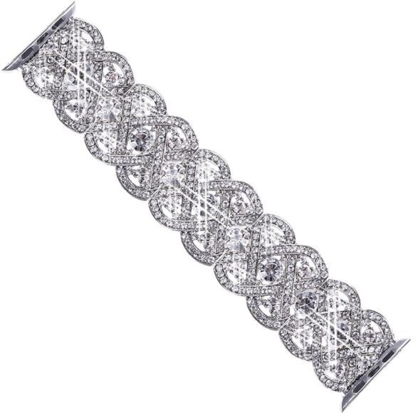 Bling Bands for Apple Watch 40mm 44mm Iwatch Series 4 3 2 1, Diamond Rhinestone - Picture 2 of 5